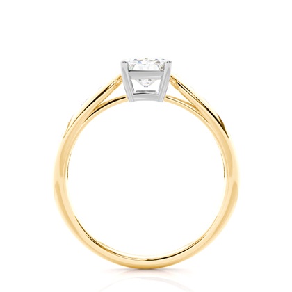 Emerald Cut Diamond Rings