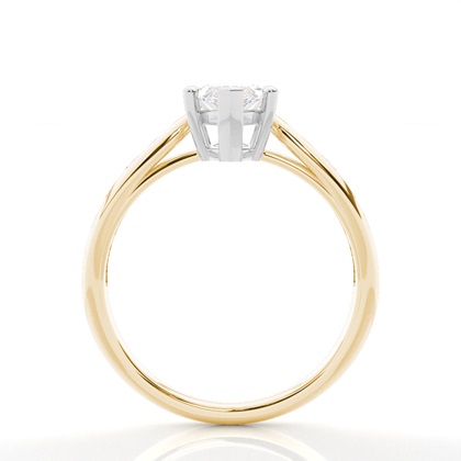 Marquise Schliff Mischmetalle Diamantringe