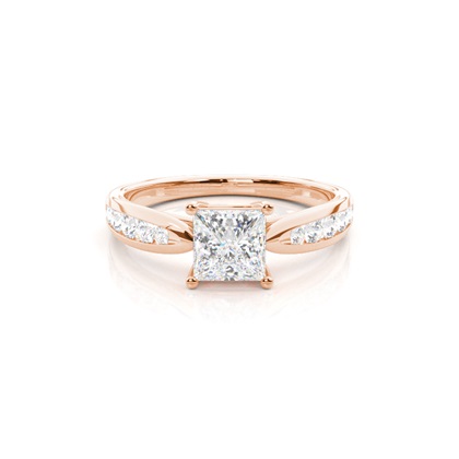 Princess Cut Diamond Rings