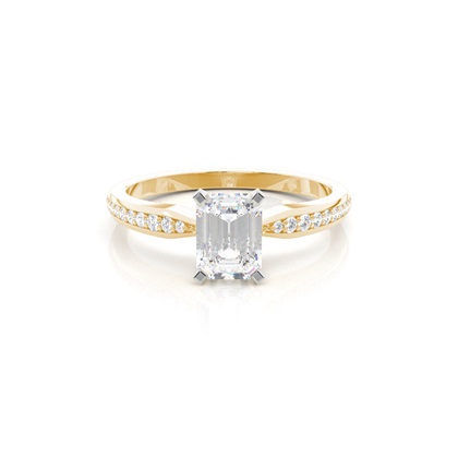 Emerald-Cut Diamond Rings