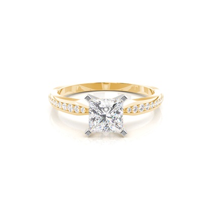 Princess Cut Diamond Rings