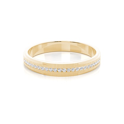 Men's Yellow Gold Wedding Rings & Bands