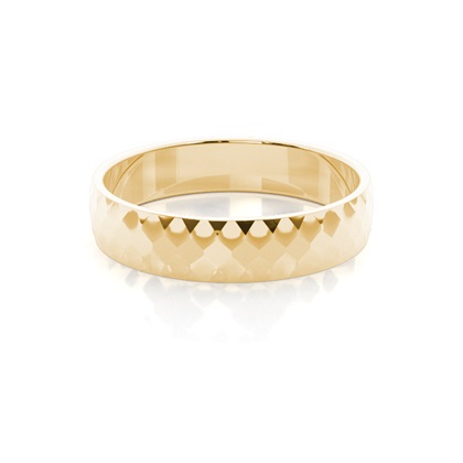Men's Yellow Gold Wedding Rings & Bands