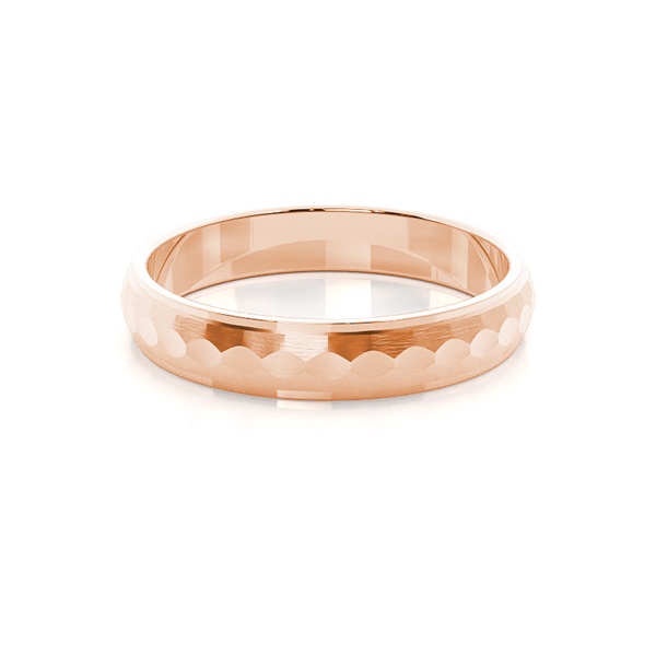 4.4mm Plain Wedding Band
