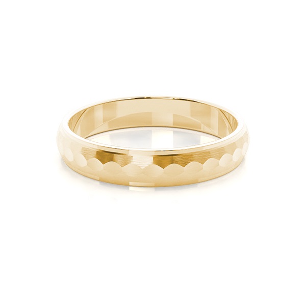 4.4mm Plain Wedding Band