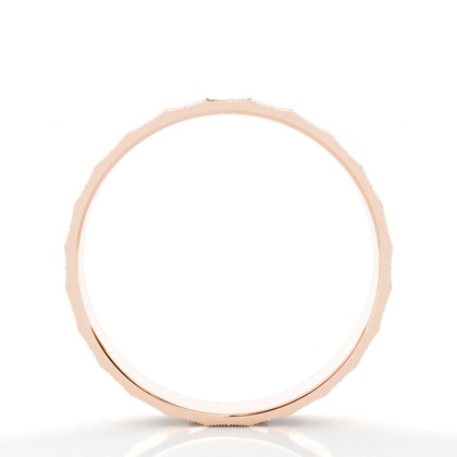 Men's Rose Gold Wedding Rings