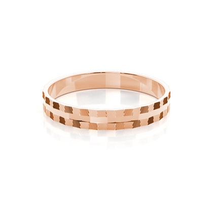 Men's Rose Gold Wedding Rings & Bands