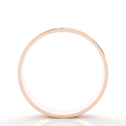Men's Rose Gold Wedding Rings