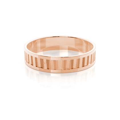 Men's Rose Gold Wedding Rings & Bands