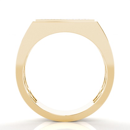 Yellow Gold Men's Diamond Rings