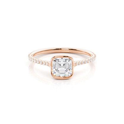 Asscher Diamond Rings