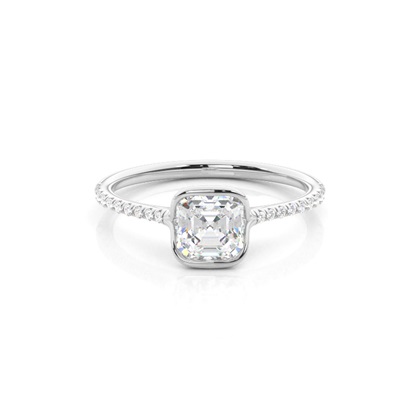 Asscher Diamond Rings