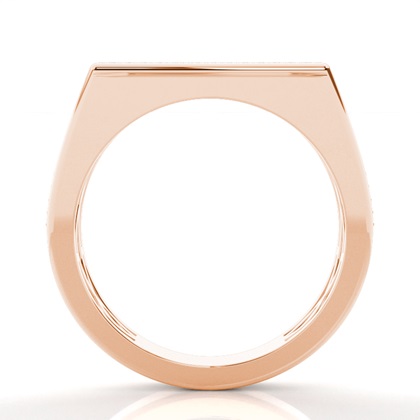 Rose Gold Men's Diamond Rings