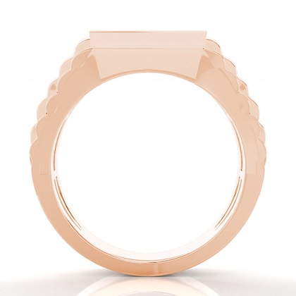 Rose Gold Men's Diamond Rings