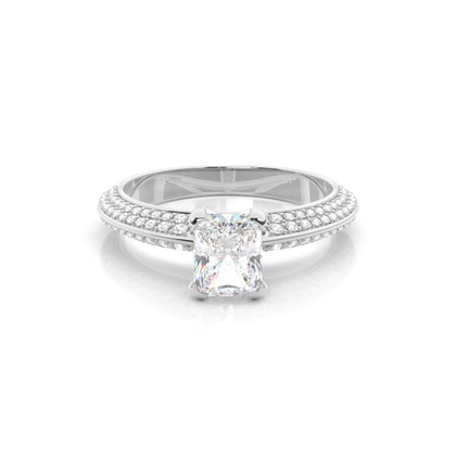Radiant Diamond Rings