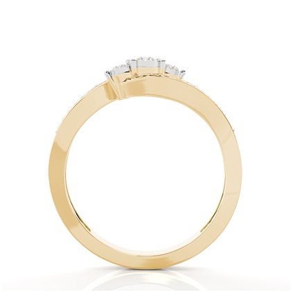 Yellow Gold Everyday Diamond Rings