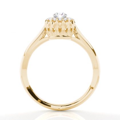 Yellow Gold Everyday Diamond Rings