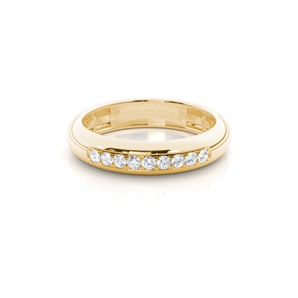 Men's Yellow Gold Wedding Rings & Bands