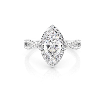 Marquise Diamond Engagement Rings