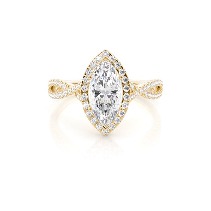 Marquise Diamond Engagement Rings