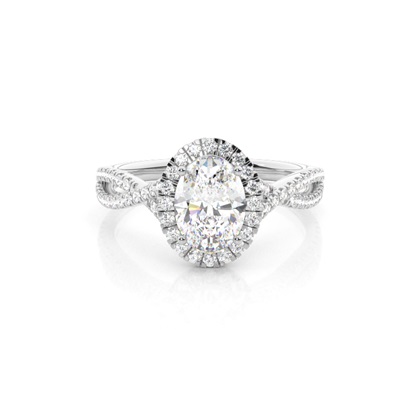 Oval Diamond Engagement Rings