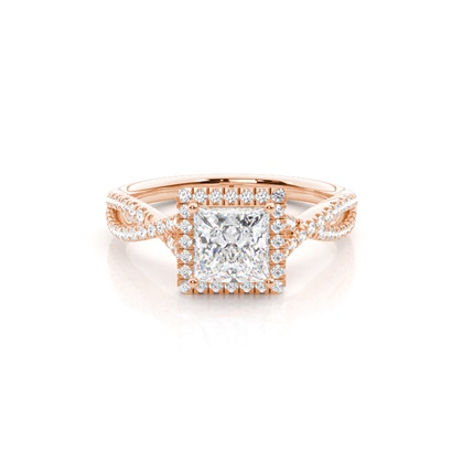 Princess Cut Diamond Engagement Rings