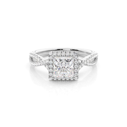 Princess Cut Diamond Engagement Rings