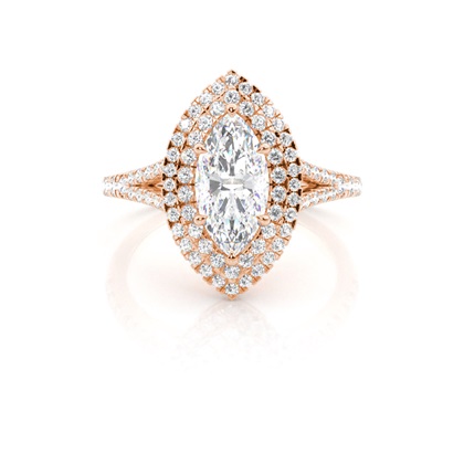 Marquise Diamond Engagement Rings