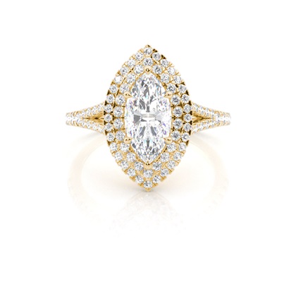 Marquise Diamond Engagement Rings