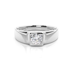 Kanaleinstellung Diamant Herren Encring Ring