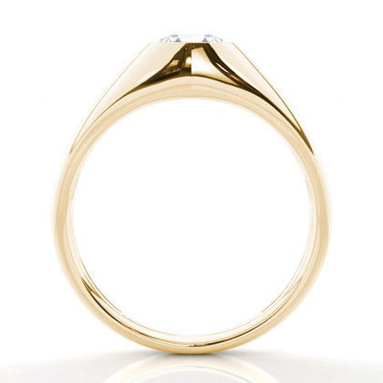 Yellow Mens Diamond Engagement Rings