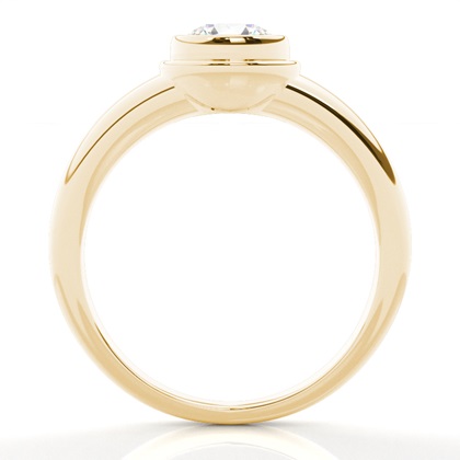 Yellow Mens Diamond Engagement Rings