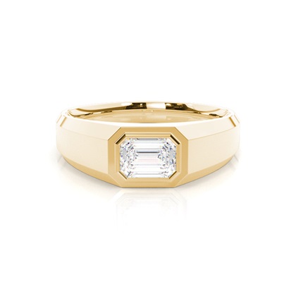 Emerald Cut Diamond Engagement Rings