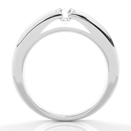 Channel Setting Diamond Mens Engagement Ring