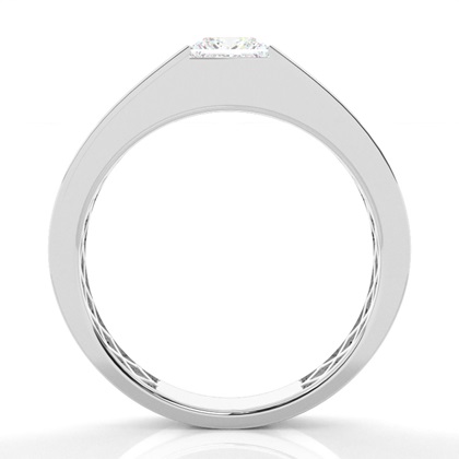Channel Setting Diamond Mens Engagement Ring