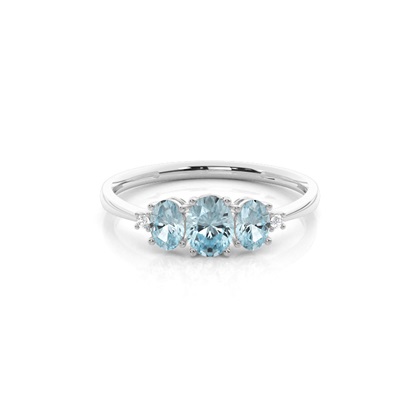 White Gold Trilogy Gemstones
