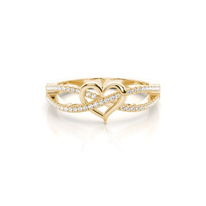 Yellow Gold Everyday Diamond Rings
