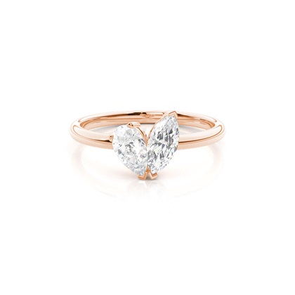 Rose Gold Diamond Rings