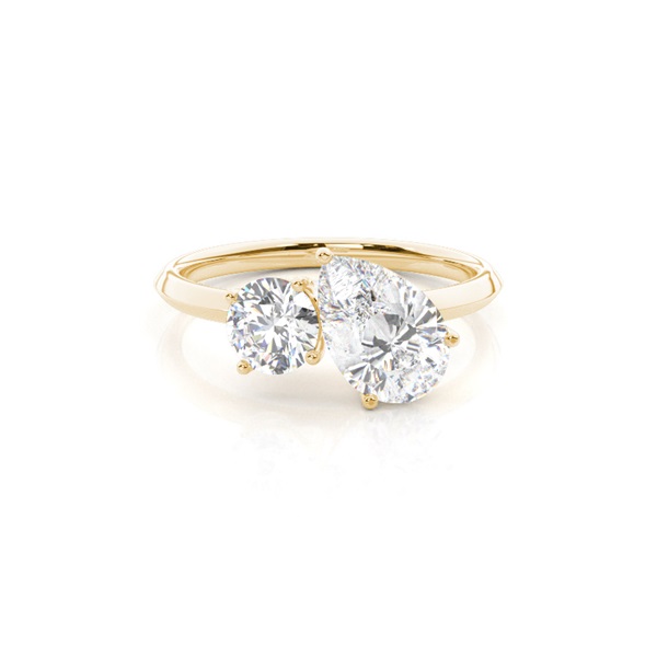 Prong Setting Toi-et-Moi Ring