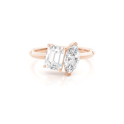 Rose Gold Diamond Rings