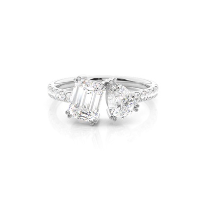Mixed Shaped Diamond Rings