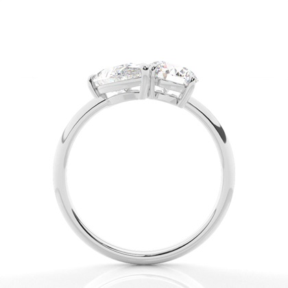 Prong Setting Toi-et-Moi Ring