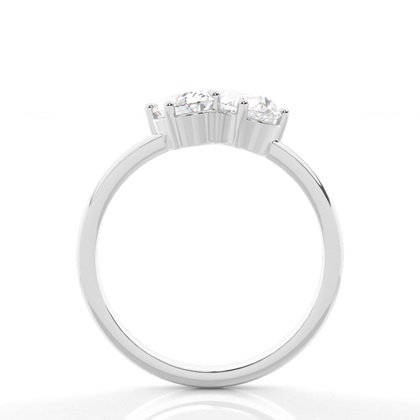 Prong Setting Toi-et-Moi Ring