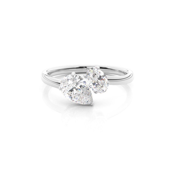 Prong Setting Toi-et-Moi Ring
