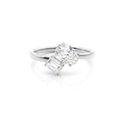 Mixed Shaped Diamond Rings