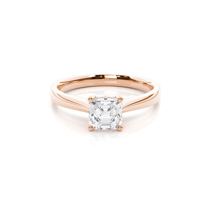 Asscher Diamond Rings