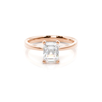 Emerald-Cut Diamond Rings