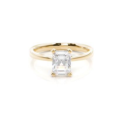 Emerald-Cut Diamond Rings