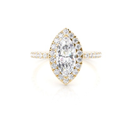 Marquise Diamond Engagement Rings