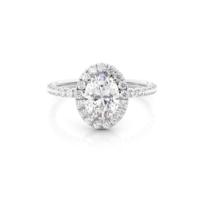 Oval Diamond Engagement Rings
